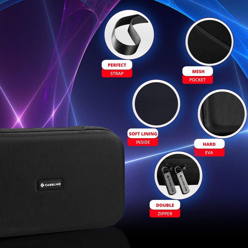 caseling Hard CASE fits TASCAM DR-05X / DR-05 (Version 2/1) Portable Digital Recorder. - Includes Mesh Pocket for Accessories - Image 4